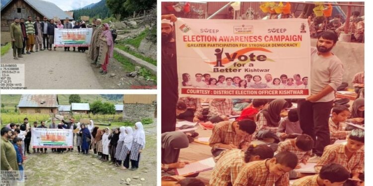 SVEEP Campaign gathers momentum in AC 48-Inderwal: Focuses on Far-off Areas of Bonjwah, Marwah and Warwan