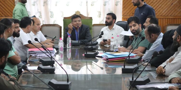 Second Inspection of Expenditure Registers Conducted at Shopian