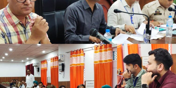 Assembly Elections-2024 General Observer reviews election preparations in Bhaderwah