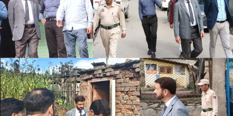 Assembly Elections-2024 RO Handwara inspects several polling stations