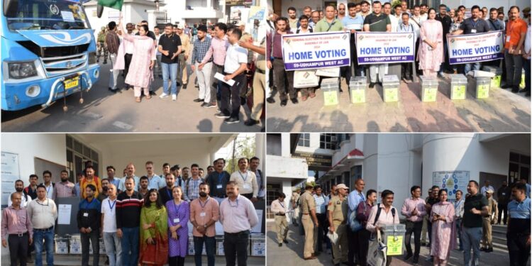 40 polling parties dispatched for home voting in Udhampur