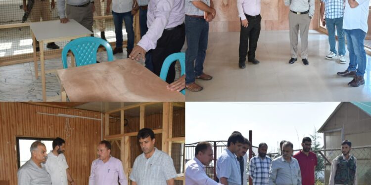 Assembly Elections- 2024 DEO Bandipora visits Counting Centre, Strong Room for 15-Bandipora Assembly Constituency