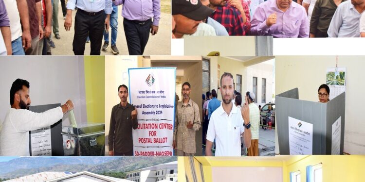 Assembly Election-2024: Postal Ballot Voting held in Kishtwar