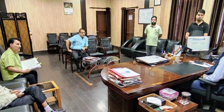 Assembly Elections-2024 Randomization of Polling Personnel conducted in Ramban