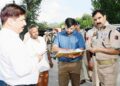 Assembly Elections-2024: DEO, SSP co inspect polling stations, FST & SST in Assembly Constituency Nowshera