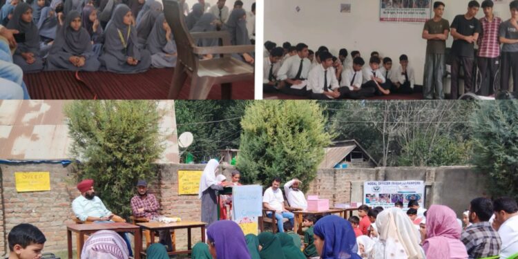 Assembly Elections-2024 SVEEP Awareness programmes held at Pampore Pulwama