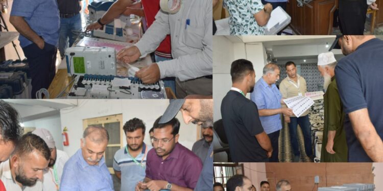 Assembly Elections-2024: DEO Bandipora oversees EVM Commissioning ahead of polls