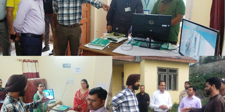 Assembly Elections- 2024 General Observer inspects Polling Stations in Bhaderwah