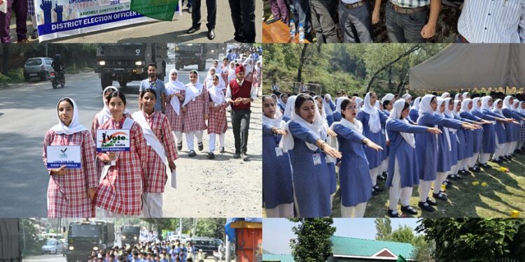 Assembly Elections-2024 SVEEP: Mega Awareness programme to boost Voter Participation held in Baramulla