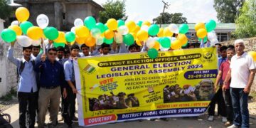 Assembly Elections-2024 Voter awareness activities intensified across Rajouri