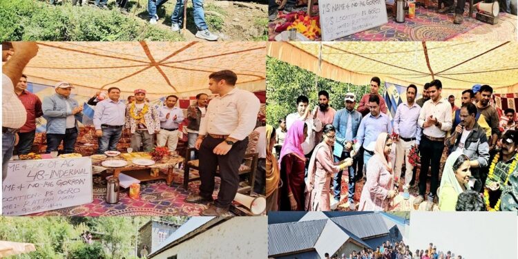 100% Voter Turnout at Gorrow Polling Station: DC Kishtwar treks 6 Hours to Celebrate the Milestone with proud electorates