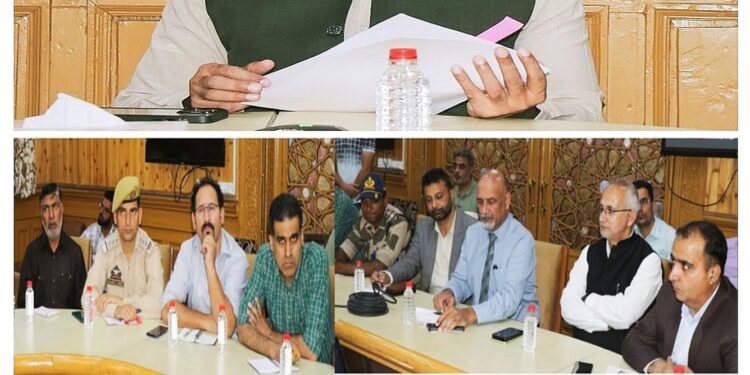 Div Com Kashmir reviews arrangements for Legends Cricket League