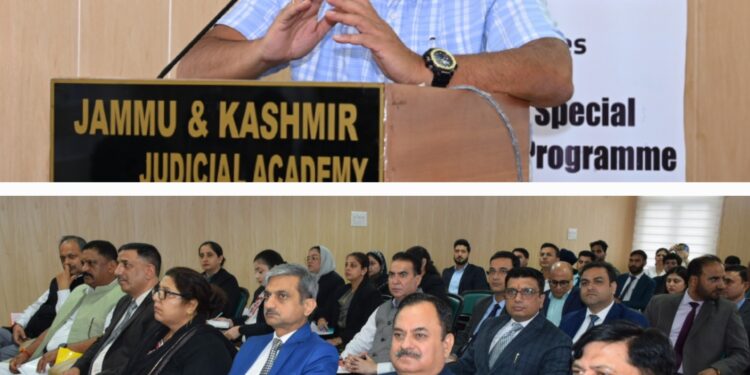 JKJA organises special orientation programme on ‘Medical Forensics & Medico-Legal Aspects in Trial; Different Dimensions of Cyber Crimes and Electronic Evidence’ at Jammu