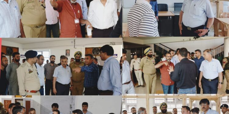 Assembly Elections-2024: General Observers review Counting Centre preparations in Bandipora for Assembly Elections