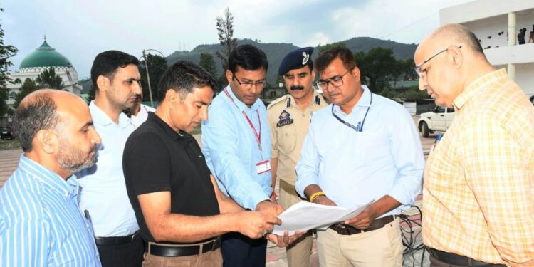 Assembly Elections- 2024 Police, General Observers conduct comprehensive inspection of Counting Halls, Strong Rooms in Rajouri