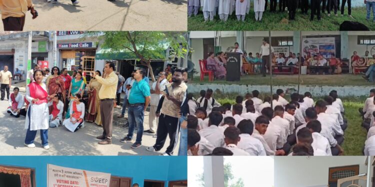 Assembly Elections- 2024: Extensive SVEEP activities boost Voter Awareness across Kathua