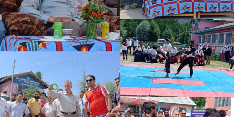 Assembly Elections 2024 District Pencak Silat Championship Held at Higher Secondary School Ajas Under SVEEP Initiative