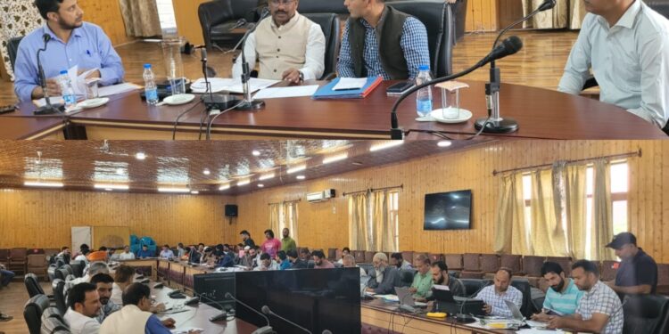Assembly Elections-2024 Expenditure Observers for Baramulla conduct second inspection of Exp. registers of all contesting candidates