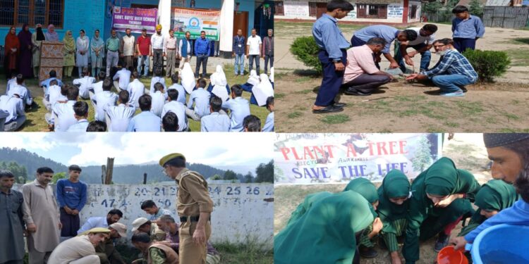 Assembly Elections-2024 SVEEP: Activities to raise awareness on importance of vote held at various Schools in Kupwara