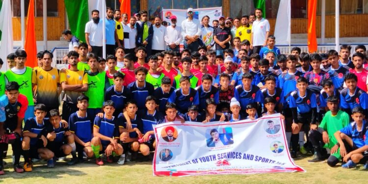SVEEP: UT Level Inter-Division Football Competition for AAG Boys kicks- off in Baramulla