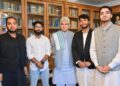 J&K Students Association Delegation Calls on LG Manoj Sinha, Discuss Issues of Students