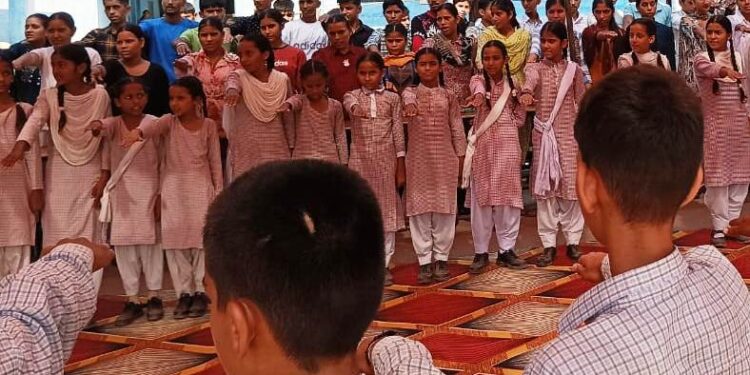 SVEEP Voter awareness programme held at Government High School Kaghote