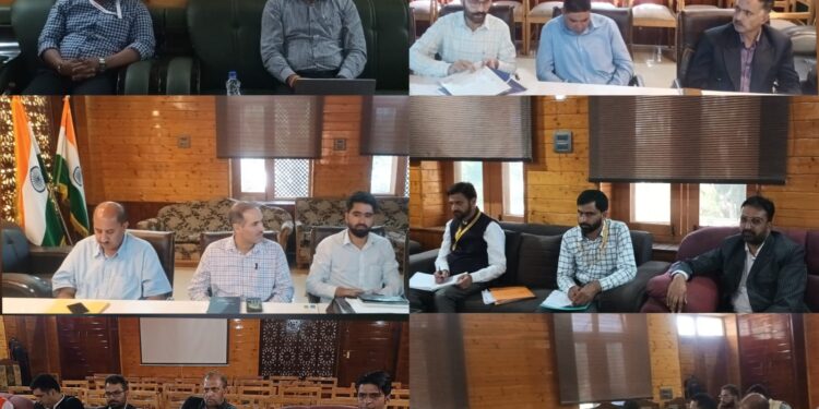 Assembly Elections-2024: General, Expenditure Observers for AC-Handwara hold meeting with different stakeholders