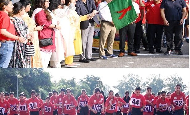 5 KM Red Run organised for HIV/AIDS awareness