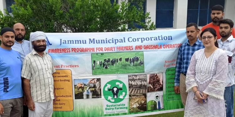 JMC hosts awareness event on Management of Dairies, scientific dung disposal mechanism