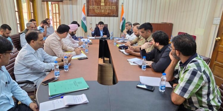 Assembly Elections-2024 DEO Baramulla reviews election preparedness with Nodal Officers