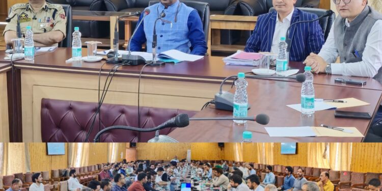 Assembly Elections-2024: Expenditure Observers for Baramulla hold review meeting at Dak Bungalow