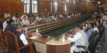 Assembly Elections-2024 General Observers hold meeting with contesting candidates at Sopore