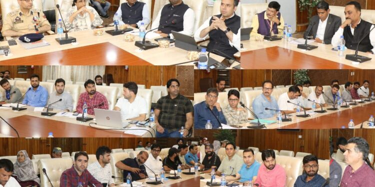 Assembly Elections- 2024 ECI Observers review Election preparedness in Srinagar District