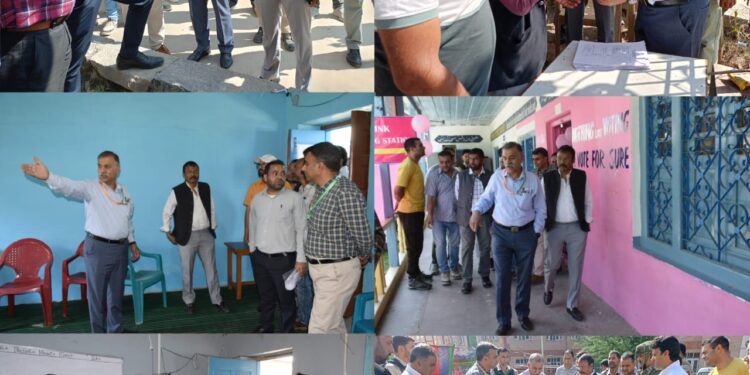 Assembly Elections-2024 General Observer visits Sumbal, assess Poll Day preparations