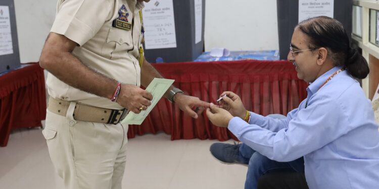 Assembly Elections- 2024 Postal Ballot voting held in Ramban District