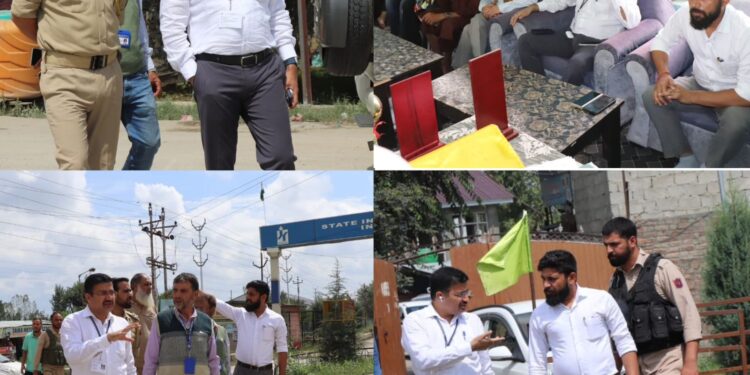 Assembly Elections-2024: Police Observer Pulwama reviews Security measures in Rajpora Constituency