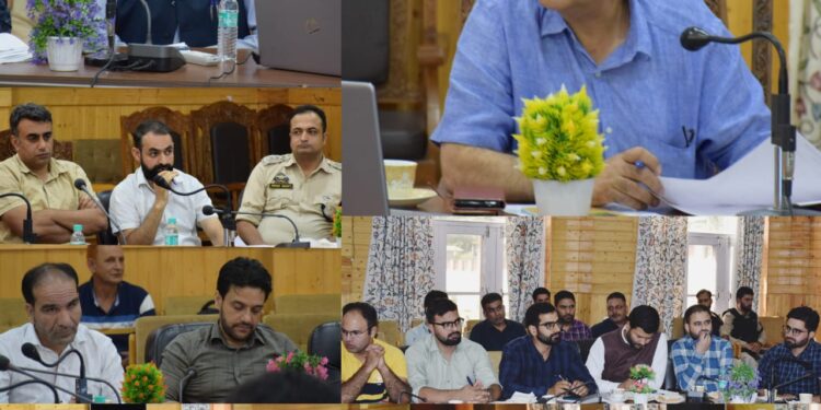 Assembly Elections-2024 DEO Bandipora reviews Poll Preparedness