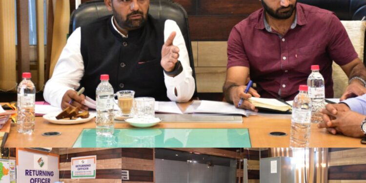 Assembly Elections-2024 General Observer reviews election preparations for Channapora Assembly Constituency