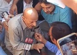 Er Rashid lands in Srinagar after 5 years, bows on road, says ‘My fight much bigger than Omar, Mehbooba’