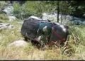 Polling Vehicle Plunges into Gorge, Claiming Two Lives Including a Policeman