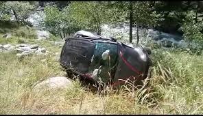Polling Vehicle Plunges into Gorge, Claiming Two Lives Including a Policeman