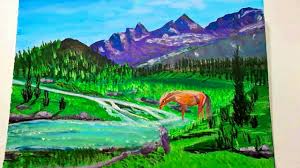This downtown artist keeps acrylic painting alive in Kashmir