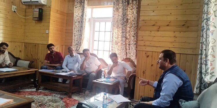 Assembly Elections-2024 Expenditure Observer for Bandipora conducts first Inspection of Election Expenditure Registers