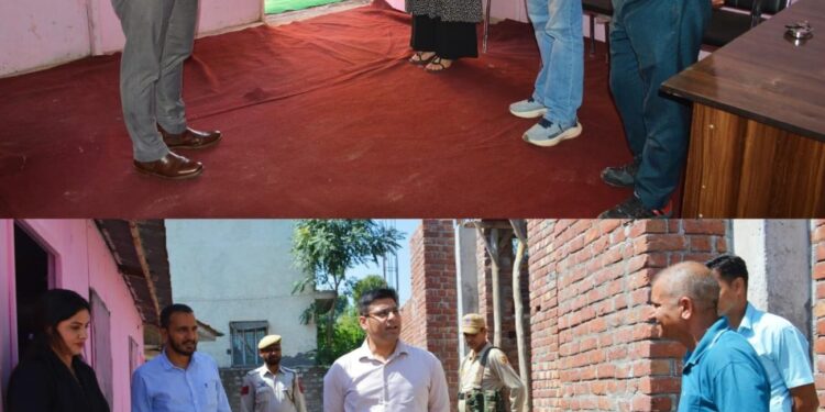 Assembly Elections- 2024 DEO conducts inspection of Urban Polling Stations in Poonch