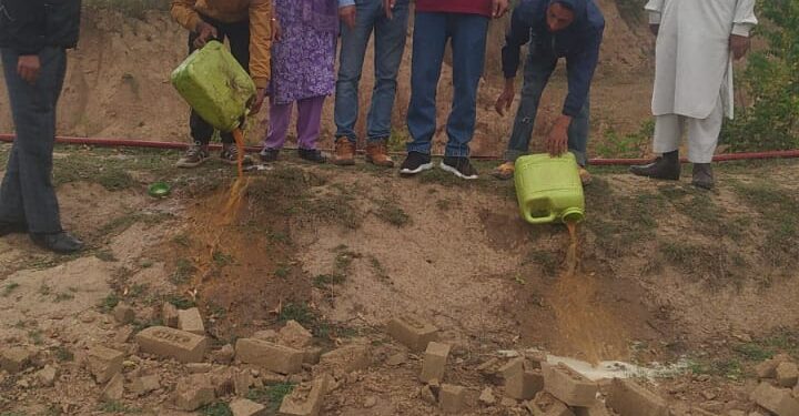 Excise Department conducts raids on brick kilns at Nowbugh, Budgam