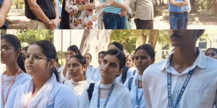 Assembly Elections-2024: GLDM Degree College Hiranagar organizes Voter’s Pledge under SVEEP