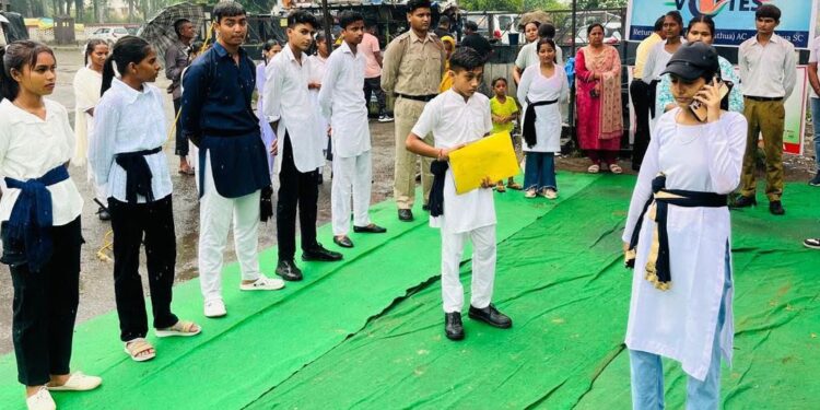 Assembly Election-2024 Special Street play, community engagement event held at Govindsar to inspire voters
