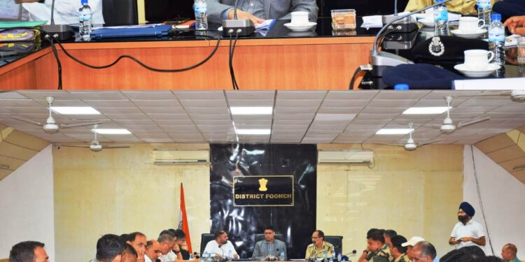 Assembly Elections-2024: DEO Poonch chairs security review meeting