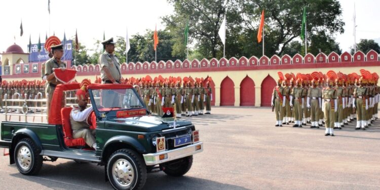 Attestation-cum-passing out Parade held at STC BSF Udhampur