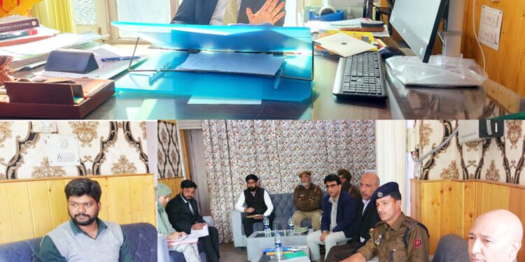 PD&SJ Ganderbal chairs UTRC meeting